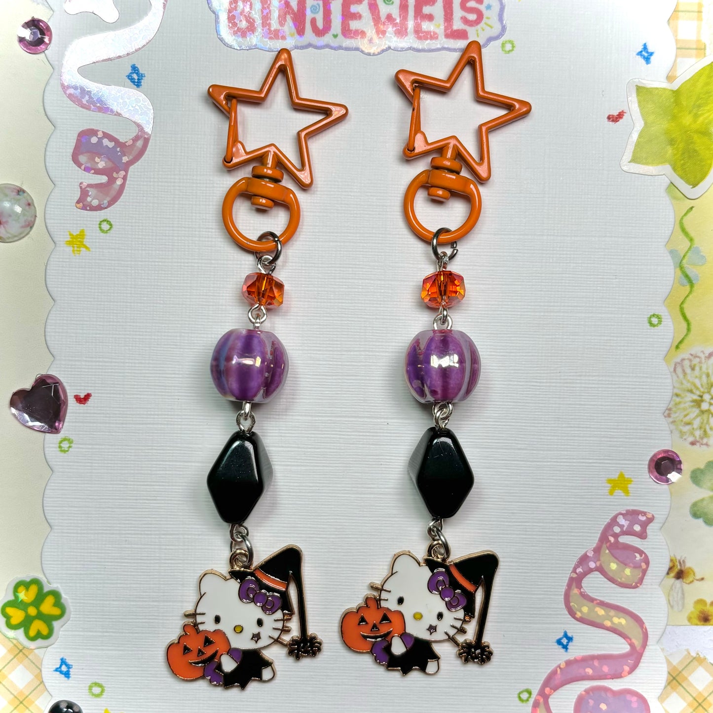 Hello Kitty Halloween Charms