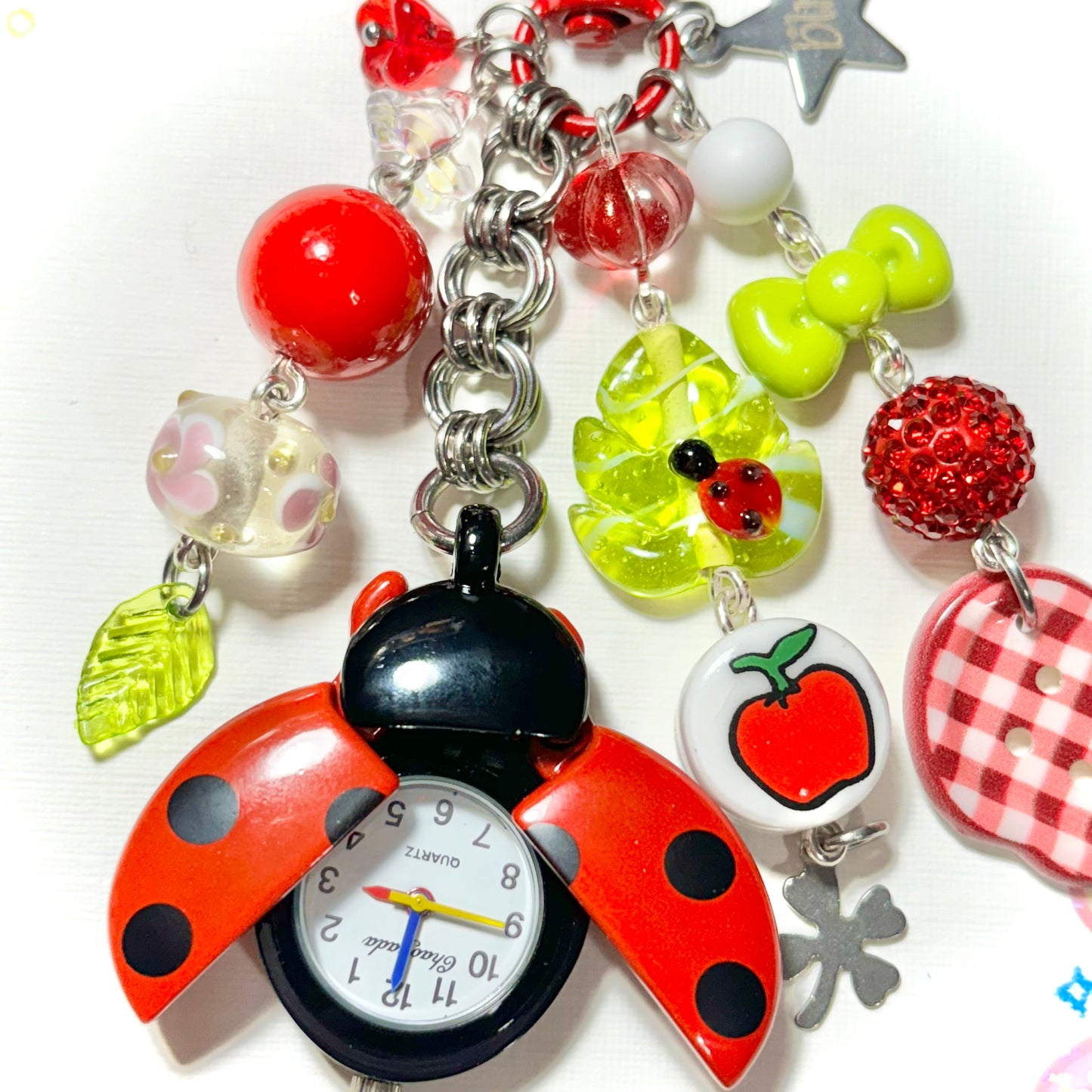 Ladybug Keychain 🐞