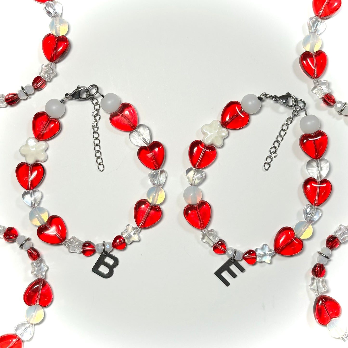 CUSTOMIZABLE Initial Bracelet Set