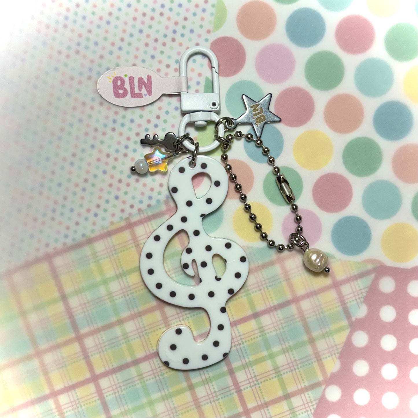 Music Note Keychain