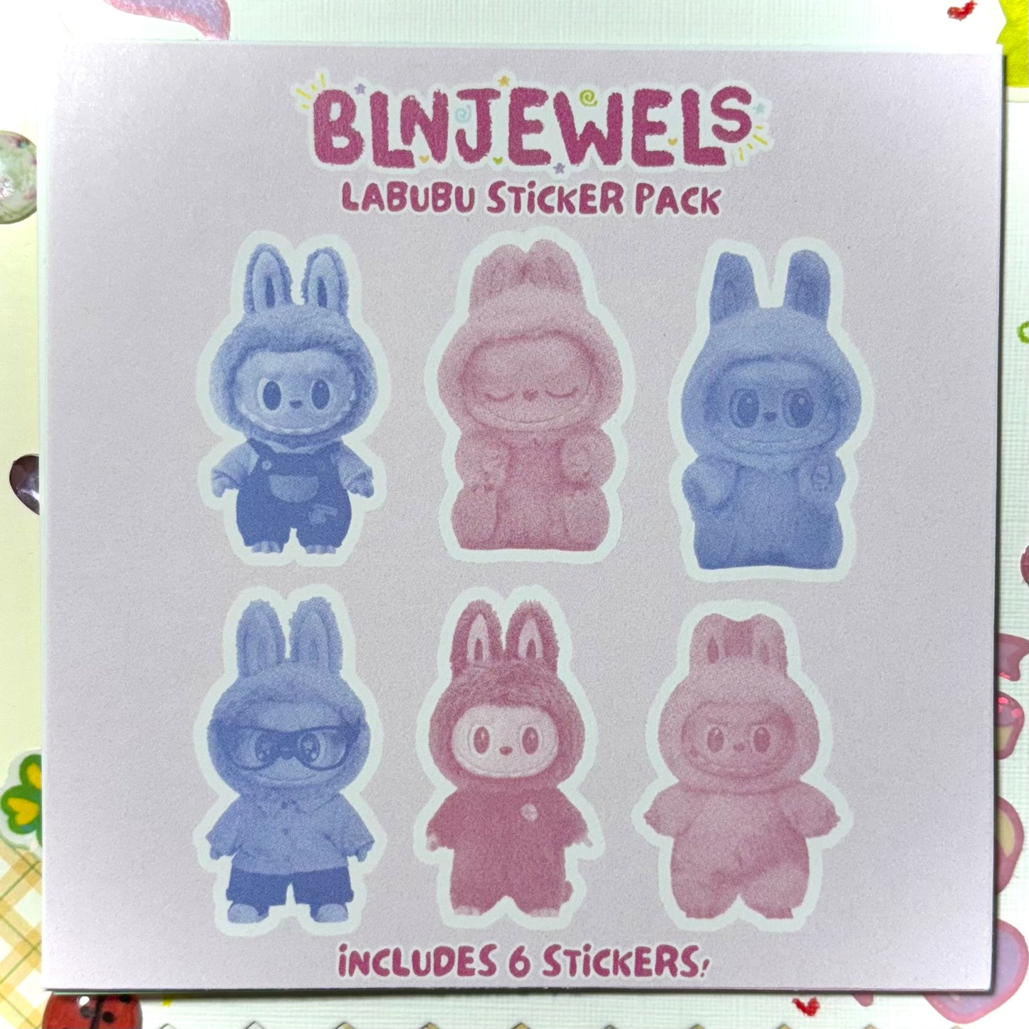 Labubu Sticker Pack