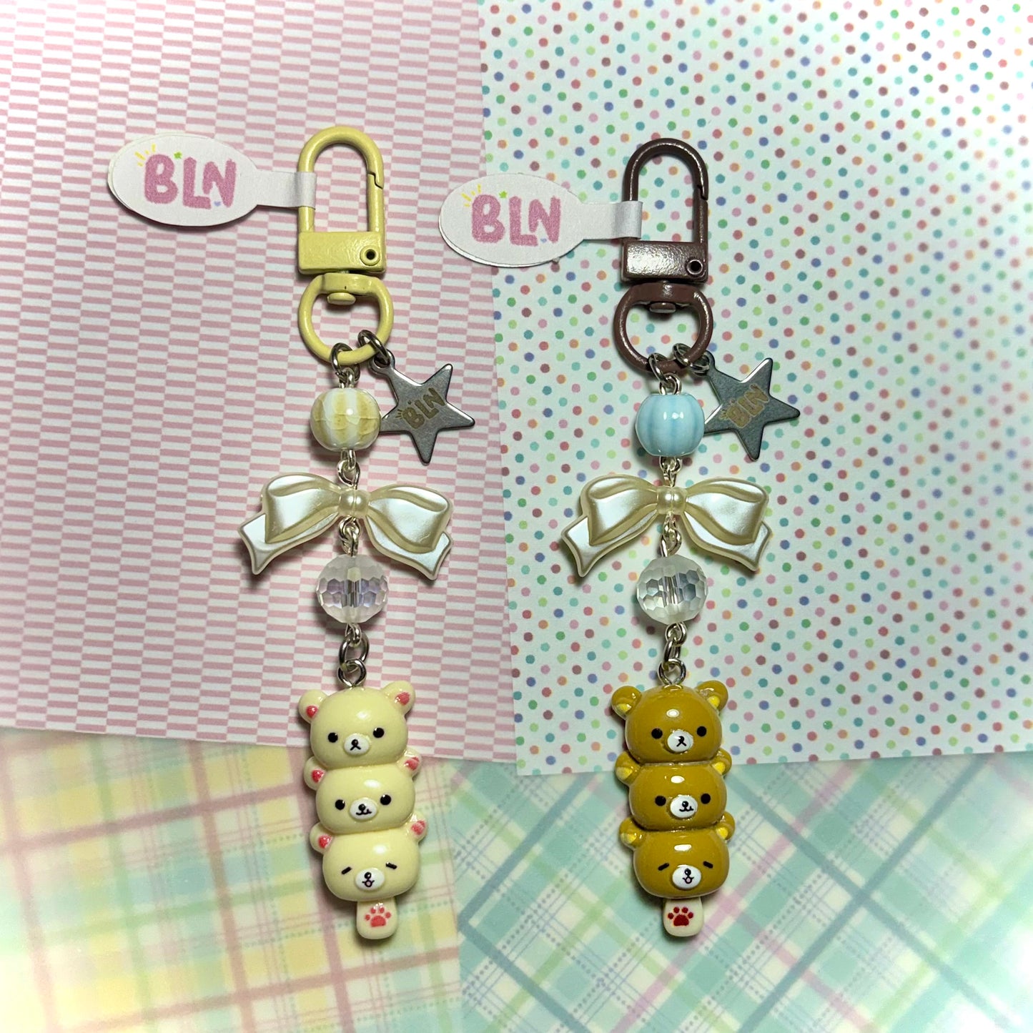 Silly Bear Keychain
