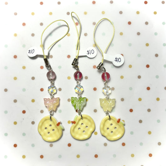 Yellow Apple Charm