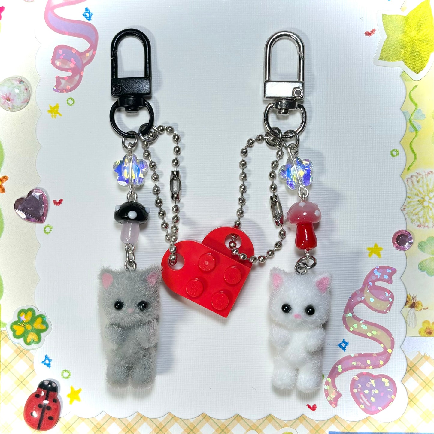 Cutie Kitties Charm Set