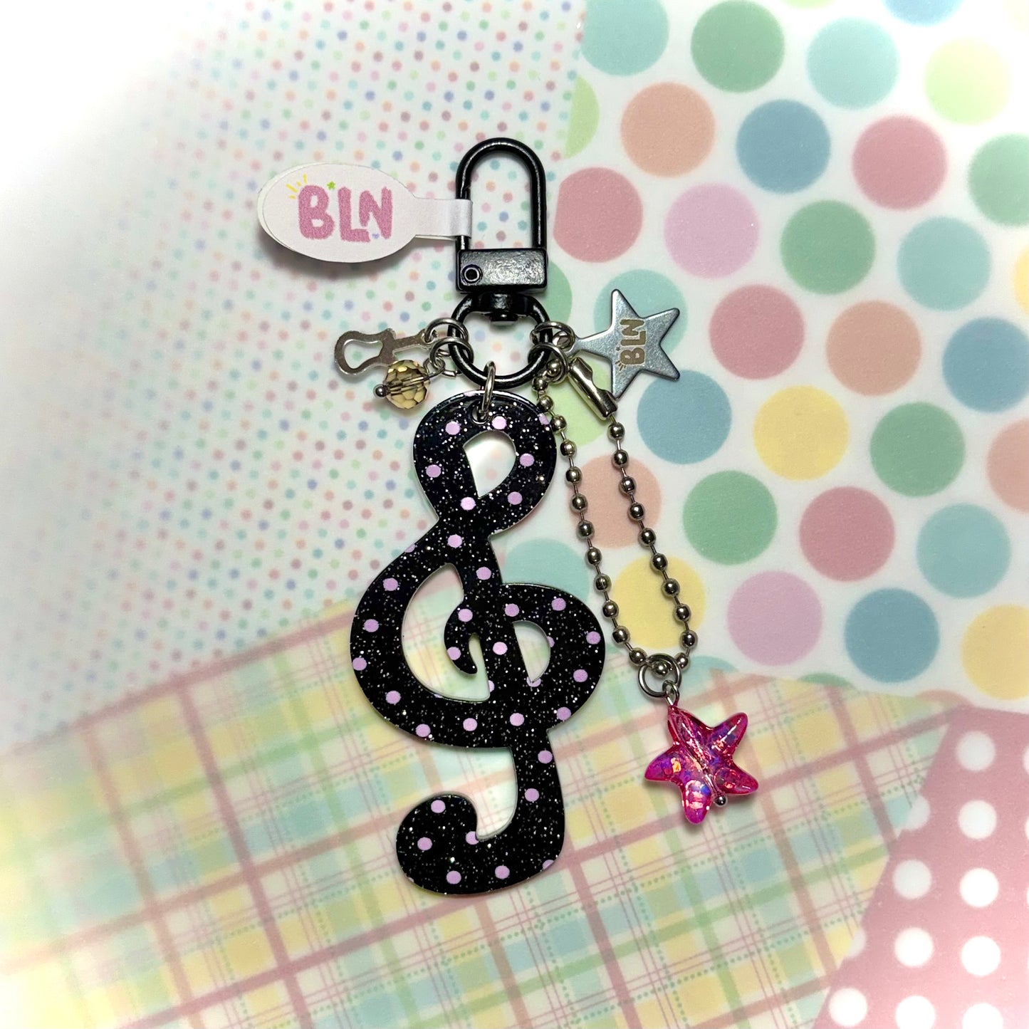 Music Note Keychain