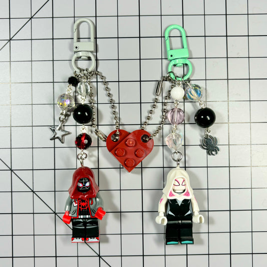 Miles + Gwen Keychain Set