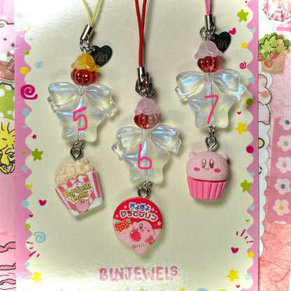 Kirby Phone Charms
