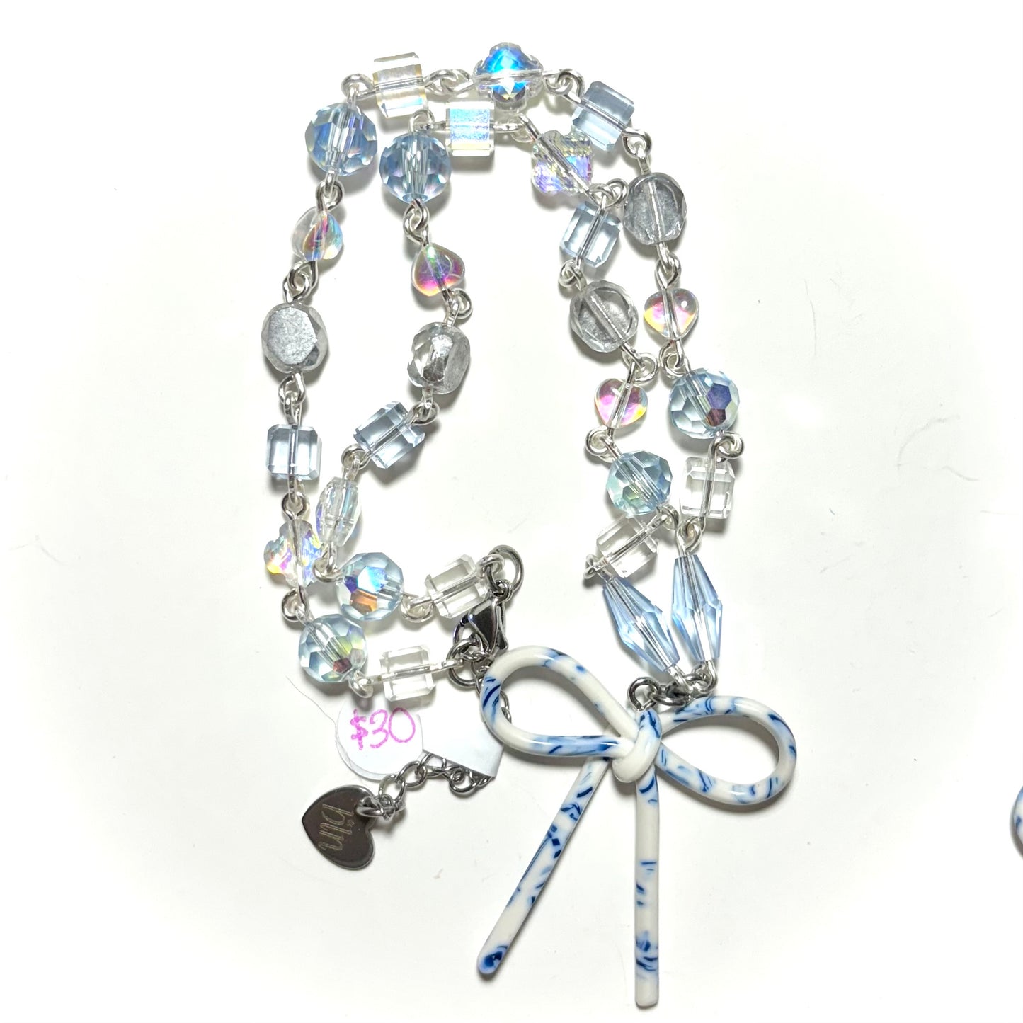 Icy Bow Necklaces ❄️