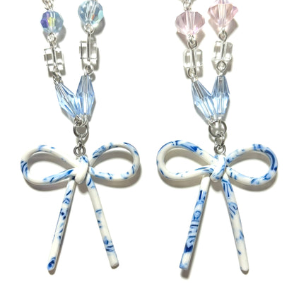 Icy Bow Necklaces ❄️