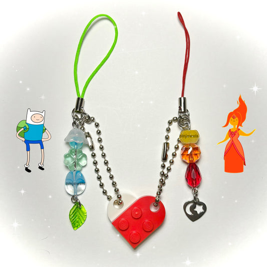 Finn & Flame P Charm Set