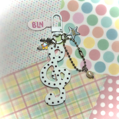 Music Note Keychain