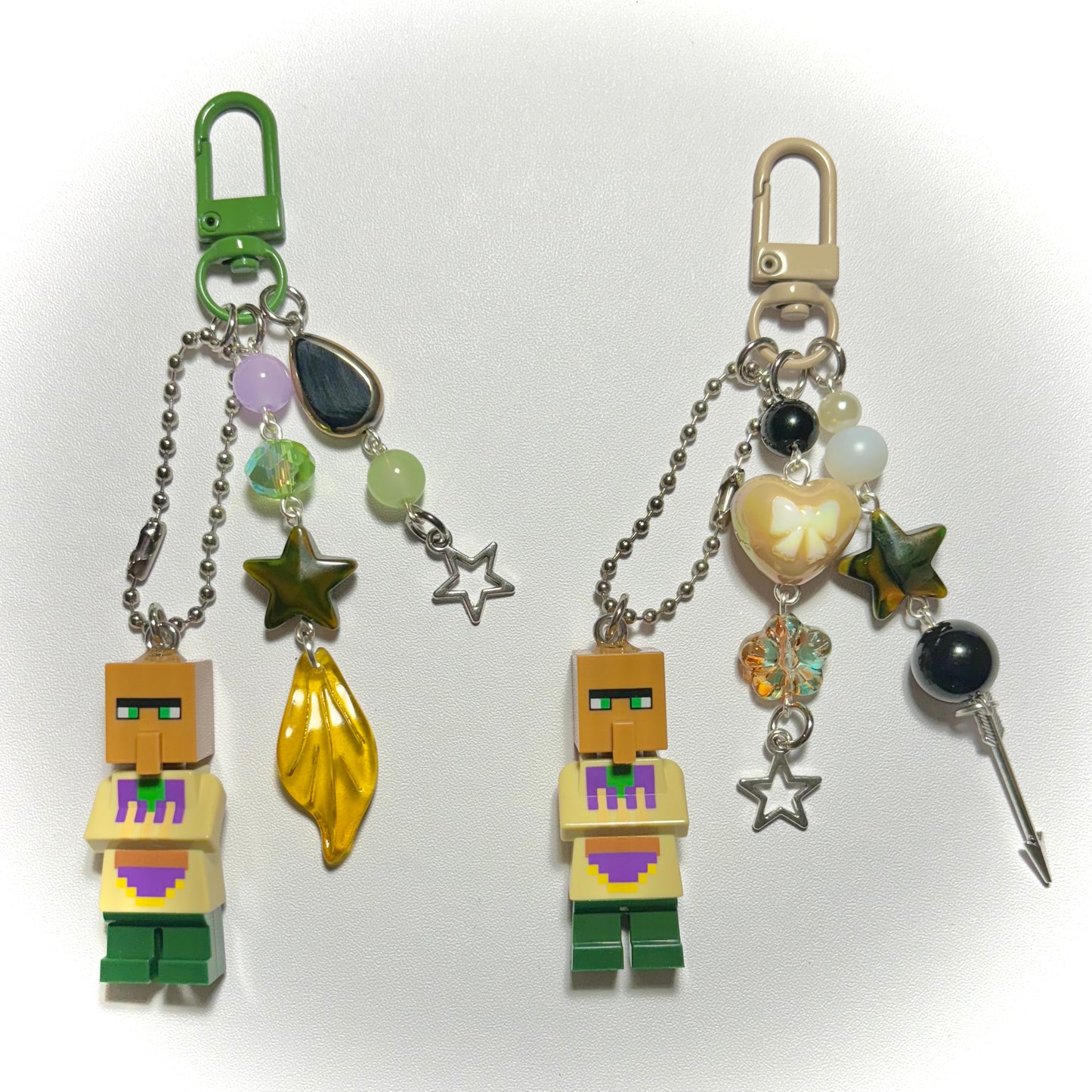 Minecraft Villager Keychains blnjewels