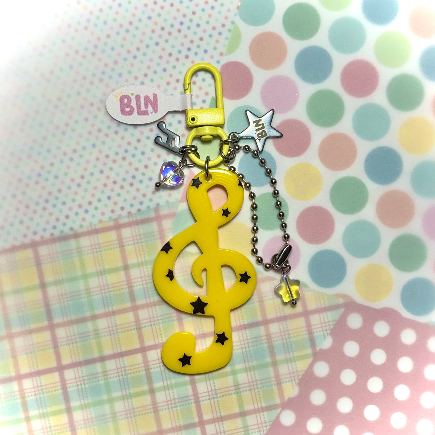 Music Note Keychain