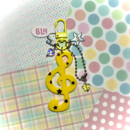 Music Note Keychain