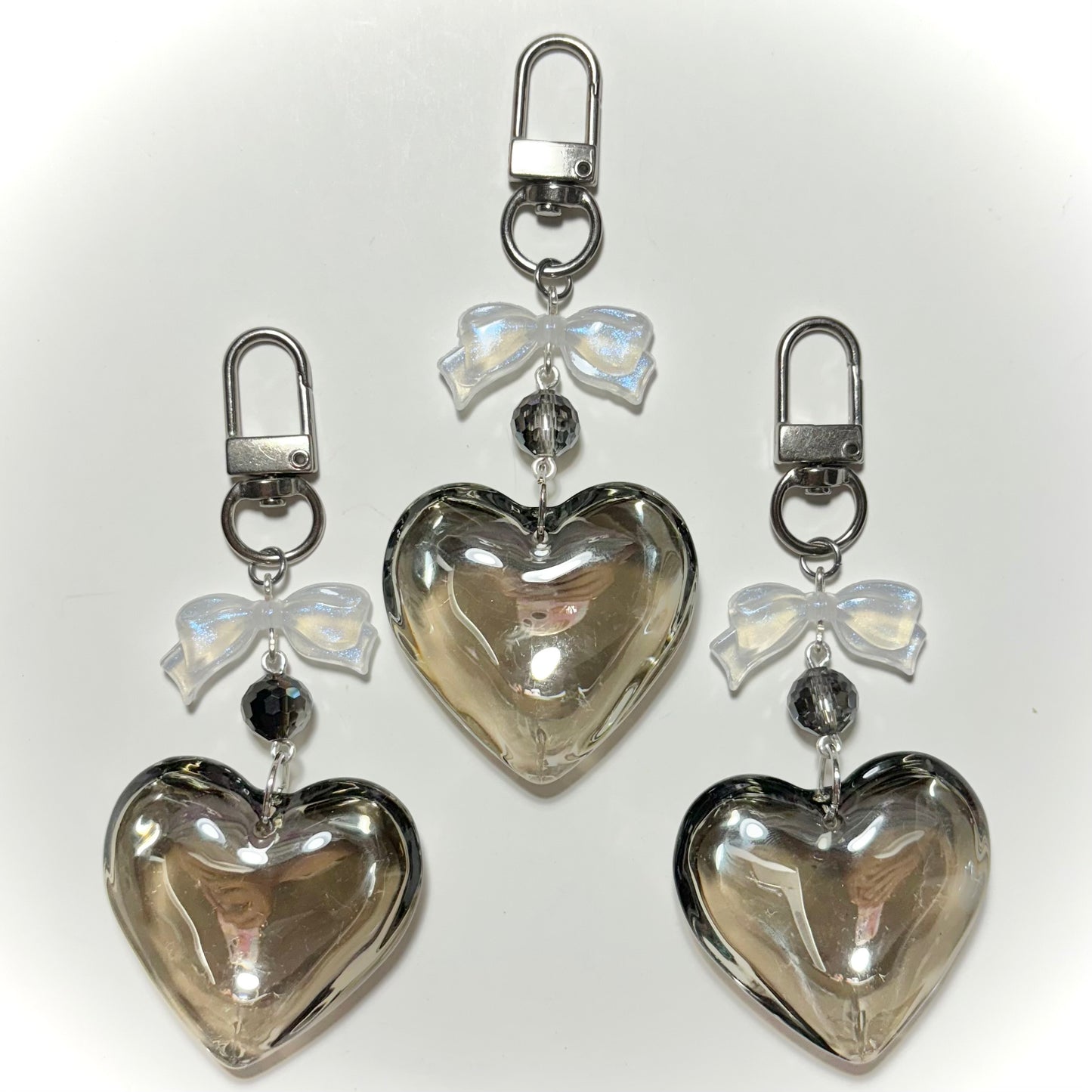 Glass Heart Charm