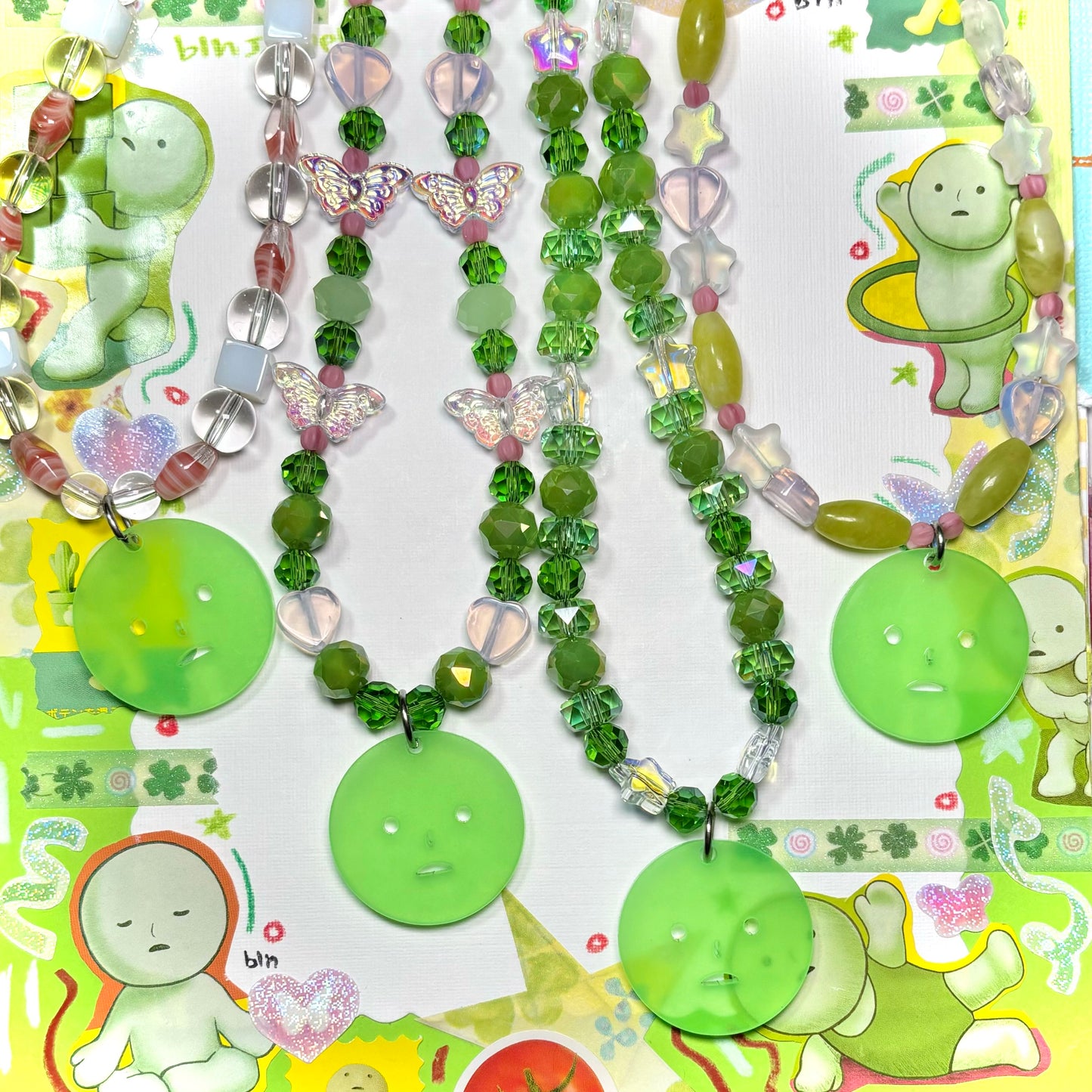 Smiski Necklaces