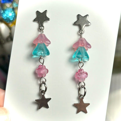 Cotton Candy Earrings