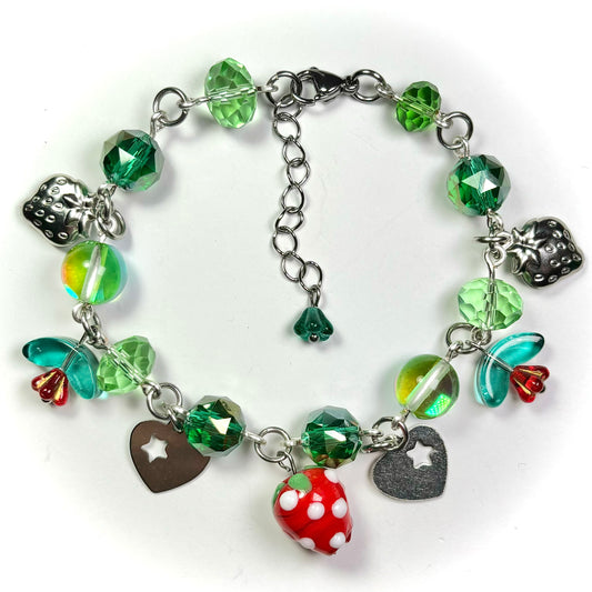 Strawberry Fields Bracelet