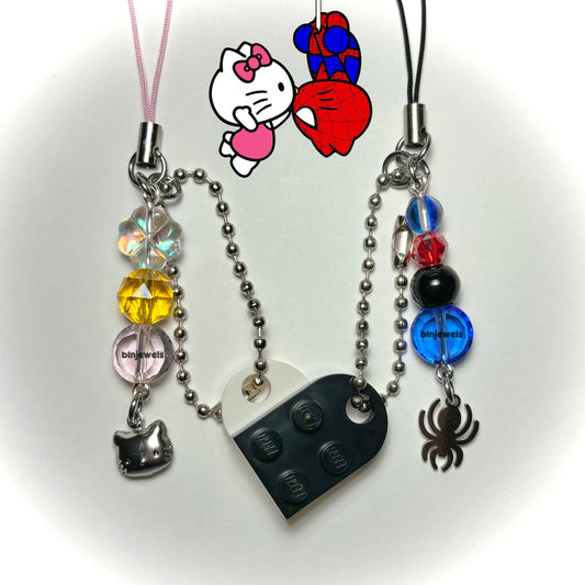 HK & Spiderman Charm Set