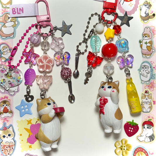 Fishy Mofusand Keychains
