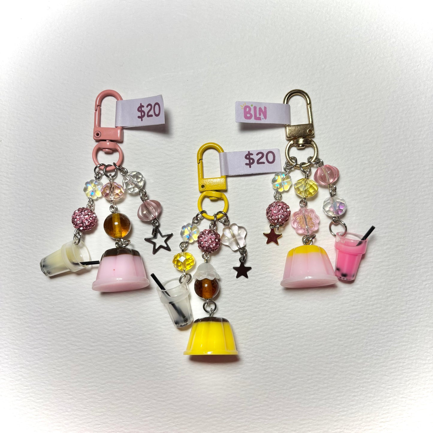 Pudding Keychains