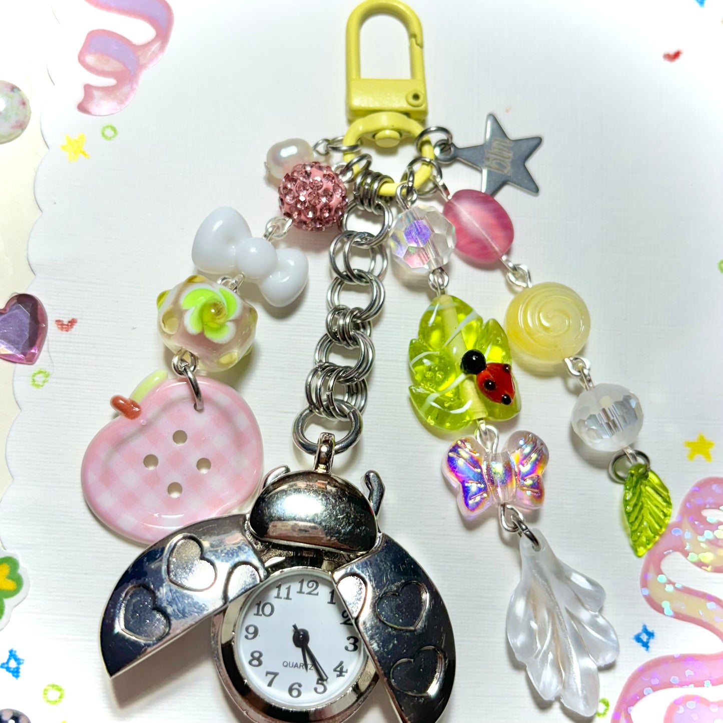 Ladybug Keychain 🐞