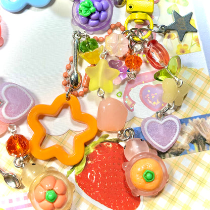 Fruit Turtle Keychains