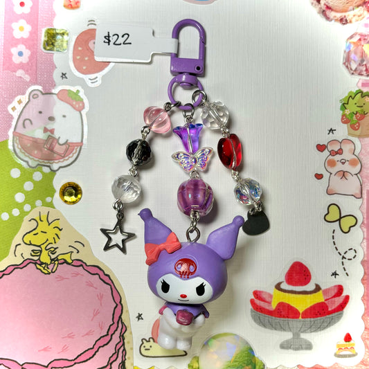 Kuromi Keychain