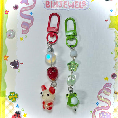 Silly Glass Charms