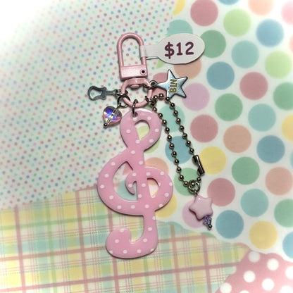 Music Note Keychain