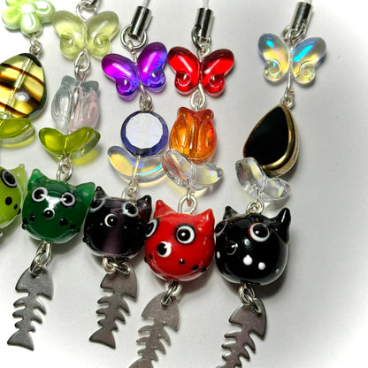 Cat Phone Charms