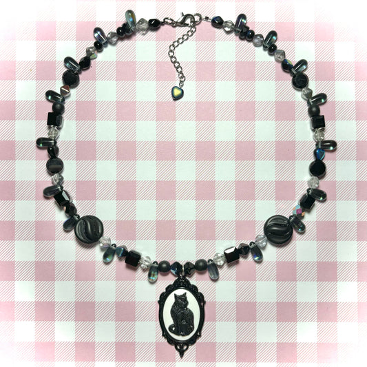 Black Cat Necklace