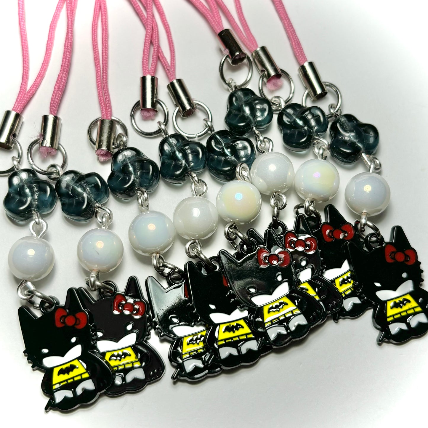 Hello Kitty Batman Charms