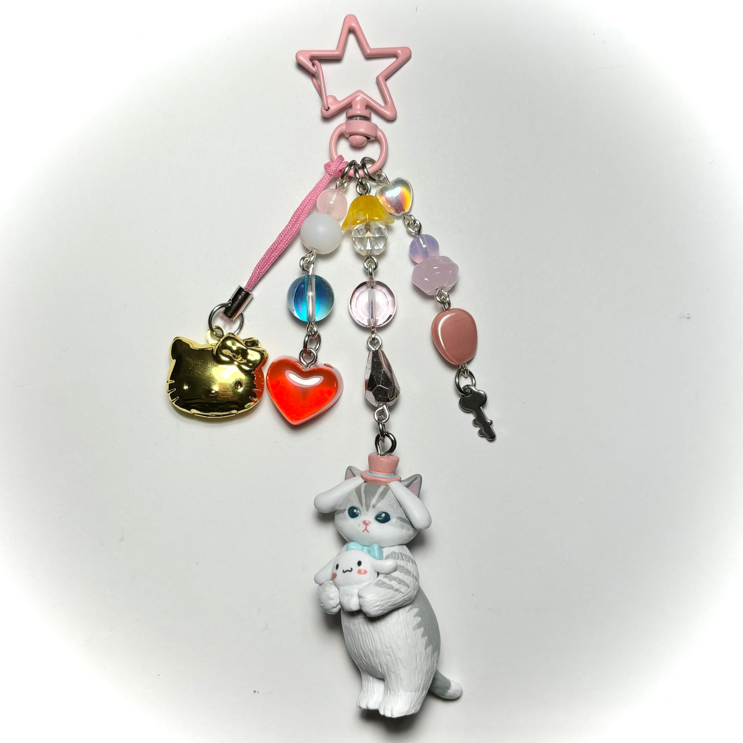 Cinnamoroll Kitty Keychain