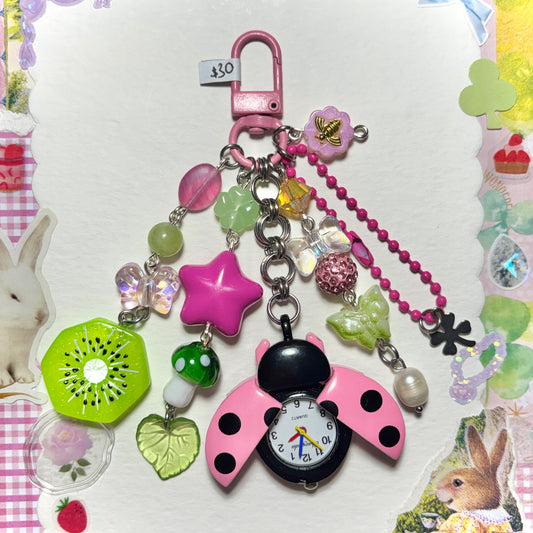 LadyBug Keychain