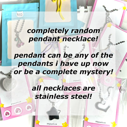 Mystery Pendant Necklace