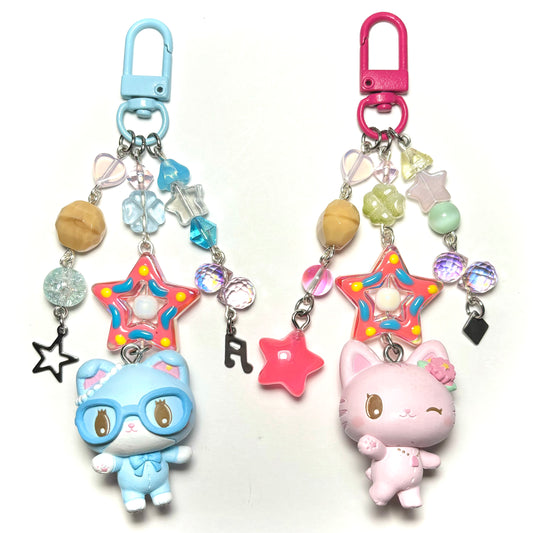 Jewel Kitties Keychains