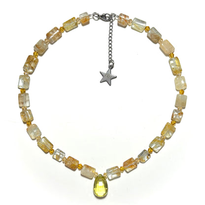 Earthy Crystal Necklace