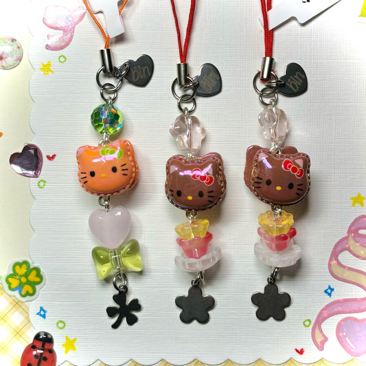 Hello Kitty Macaroon Charms