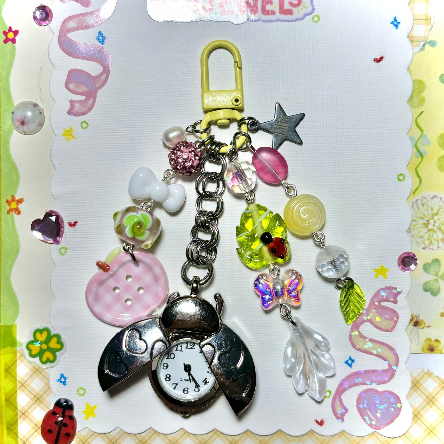 Ladybug Keychain 🐞