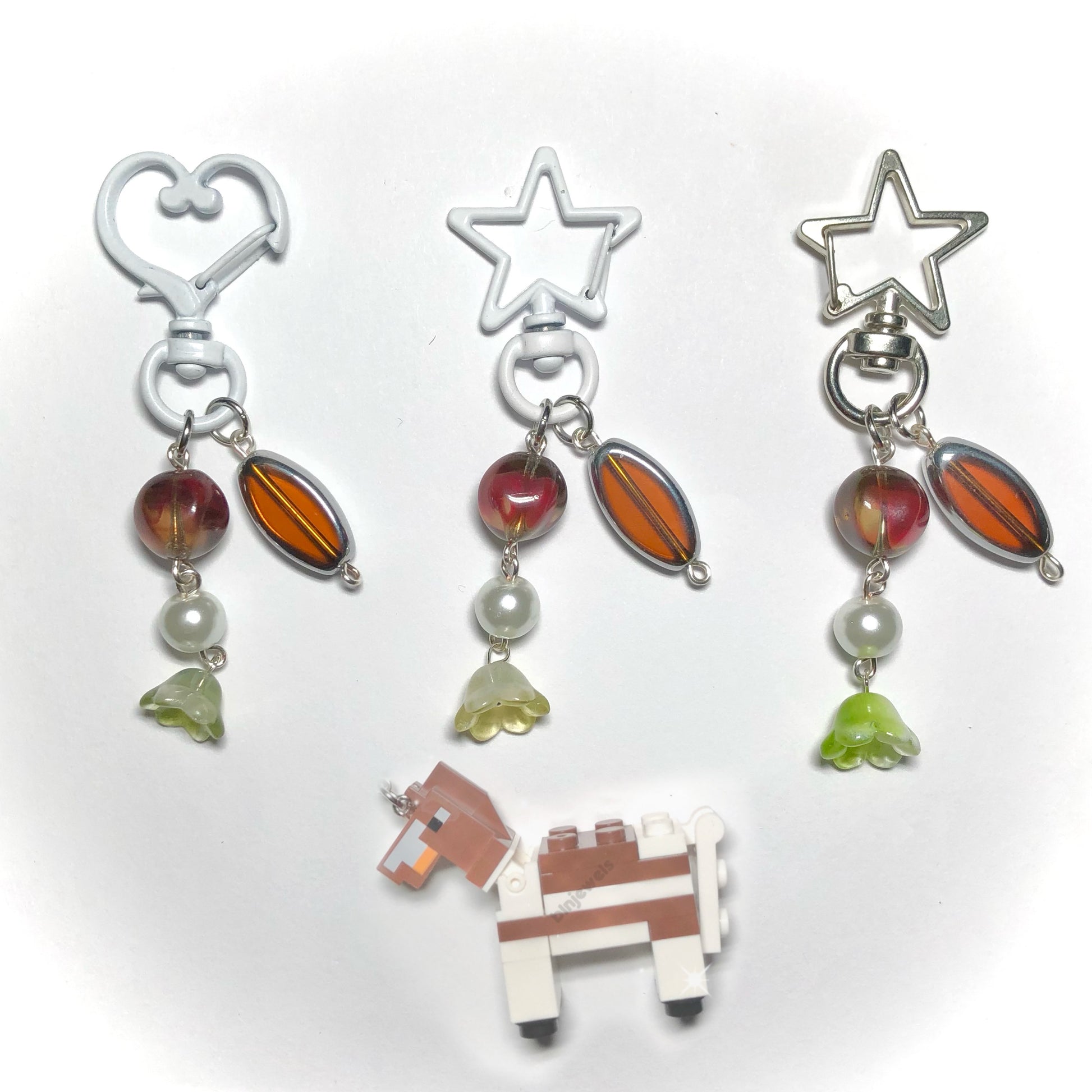 Minecraft Horse Keychain – blnjewels