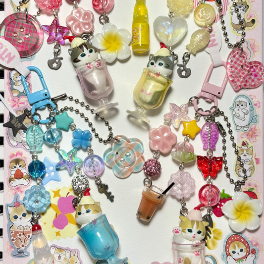 Dessert Mofusand Keychains