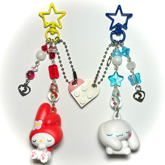 My Melody & Cinna Keychain set