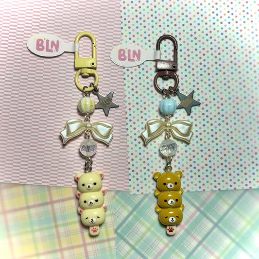 Silly Bear Keychain