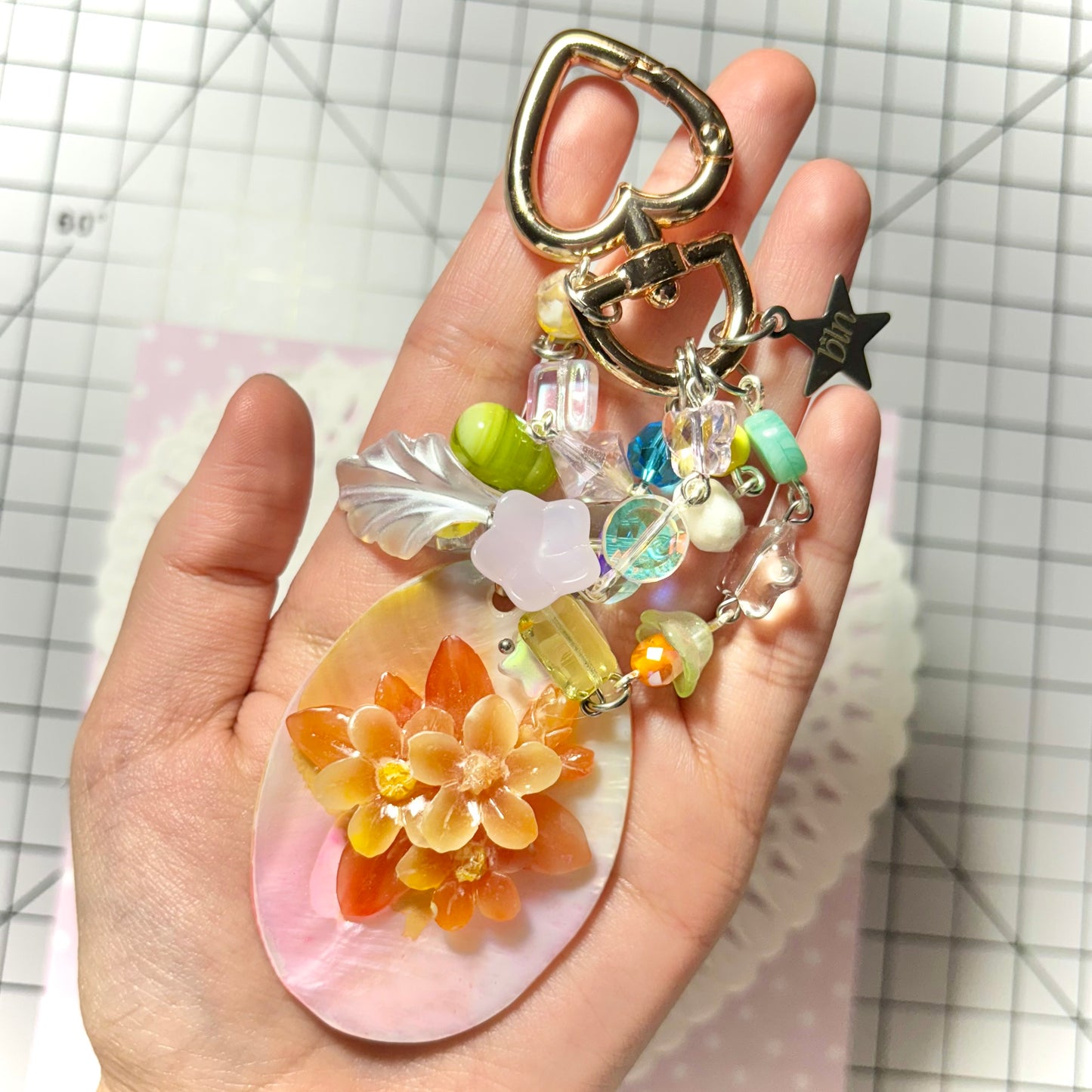 Midnight Sun Keychain