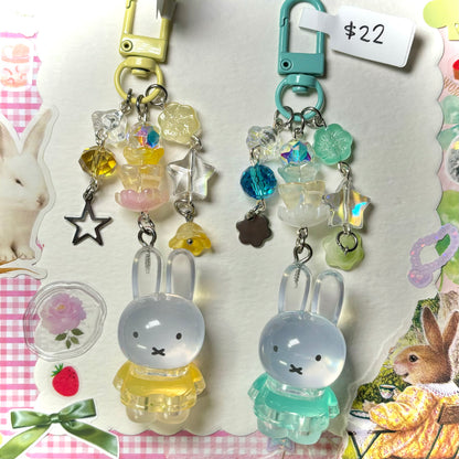 Clear Miffy Keychains
